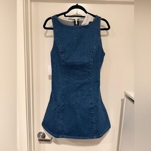 NEW Petal & Pup Blue Denim Dress